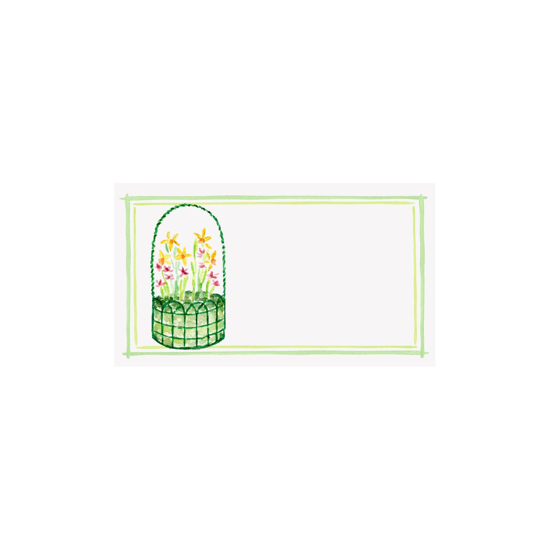 Easter Basket Place Card