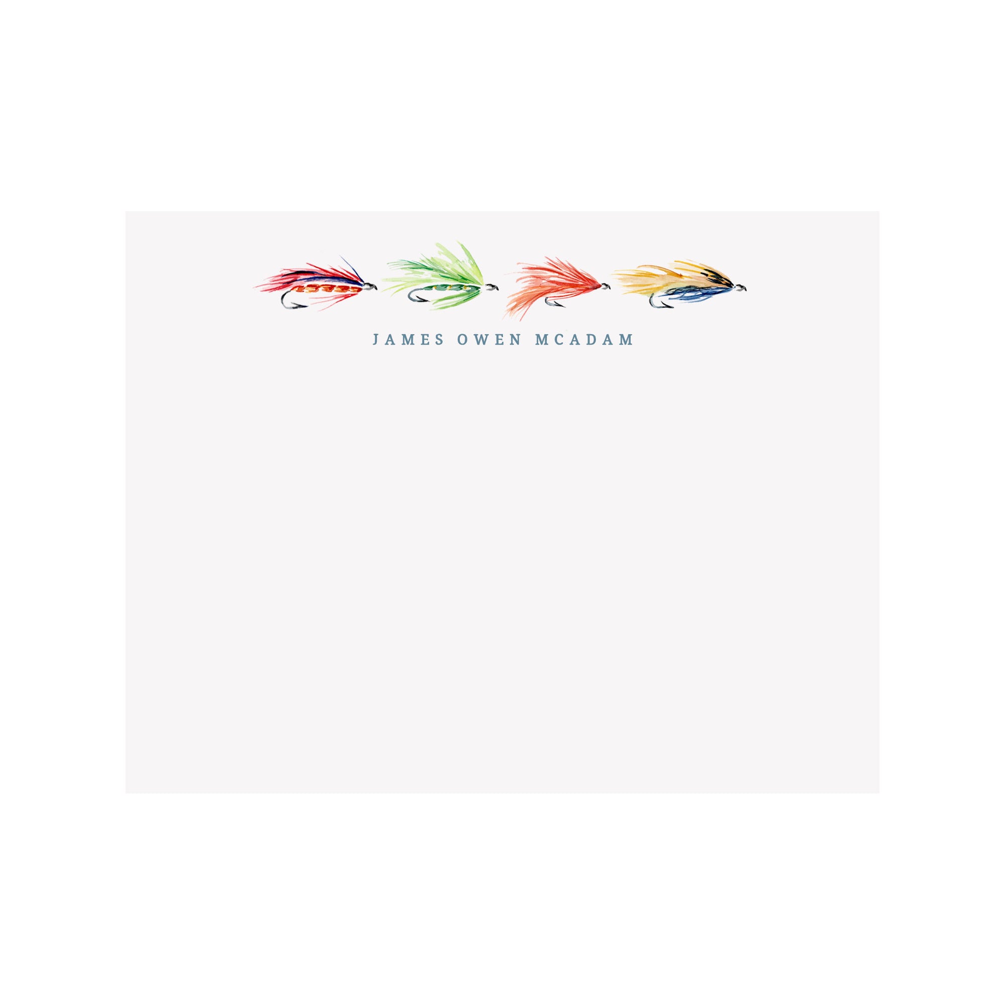 Fly Fishing Flies Stationery