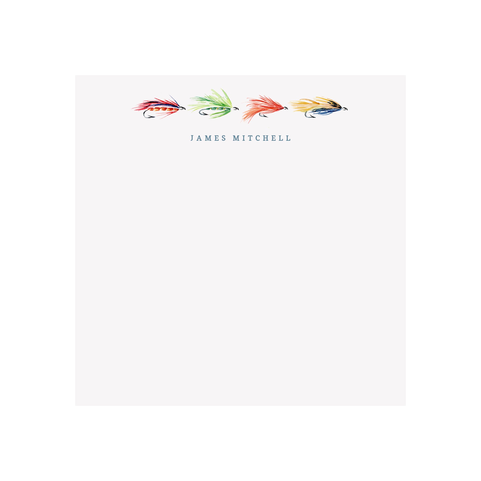 Fly Fish Notepad- Personalized