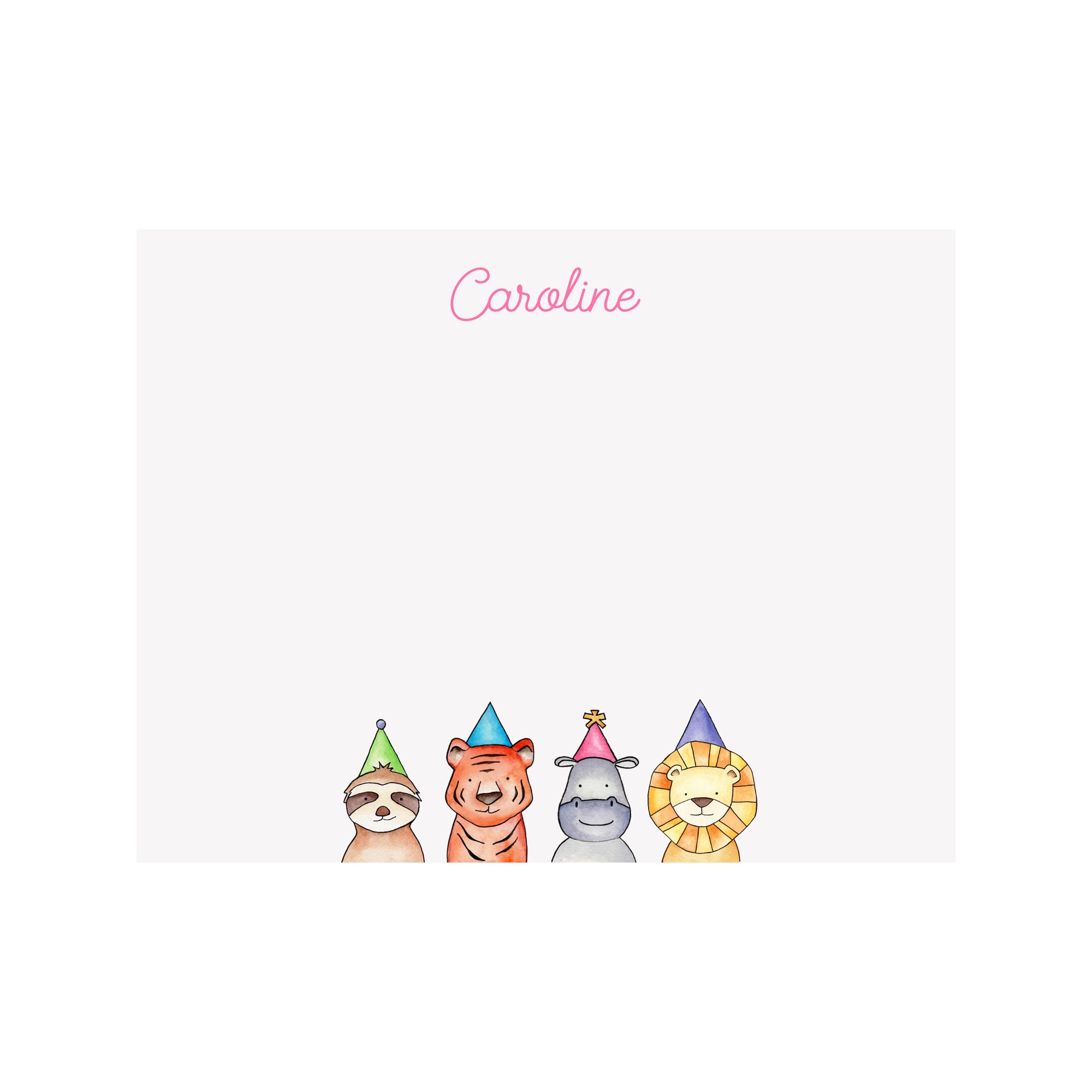 Party Animals Stationery