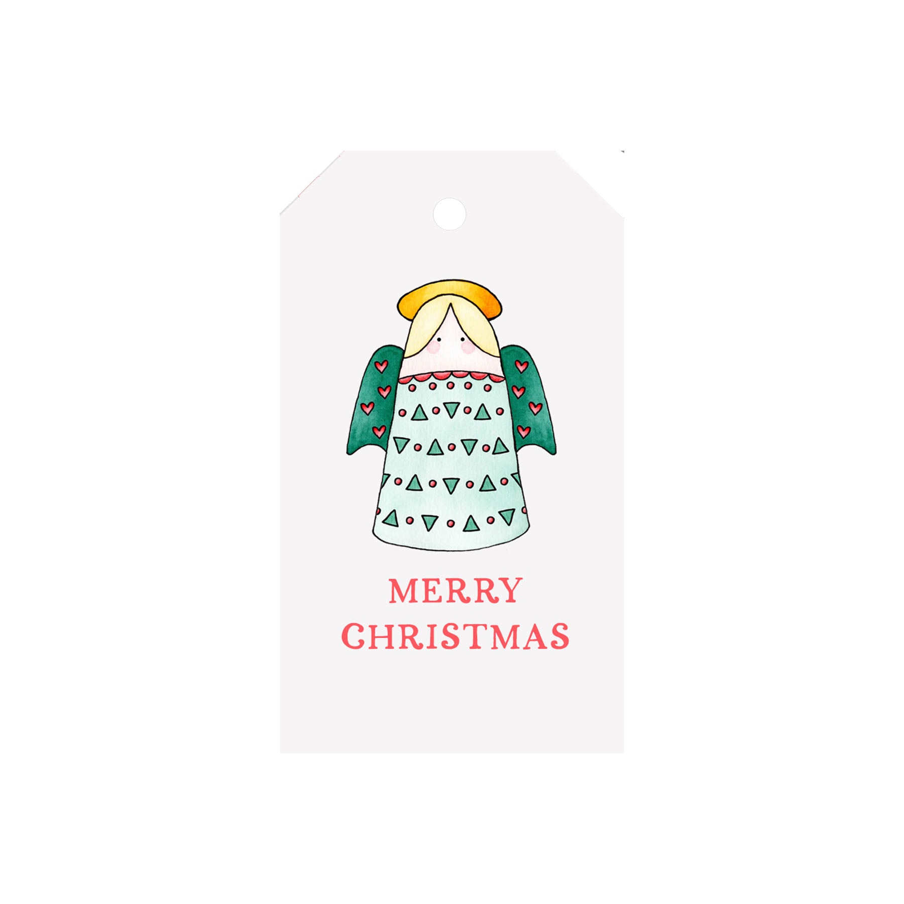 Angel Luggage Gift Tags