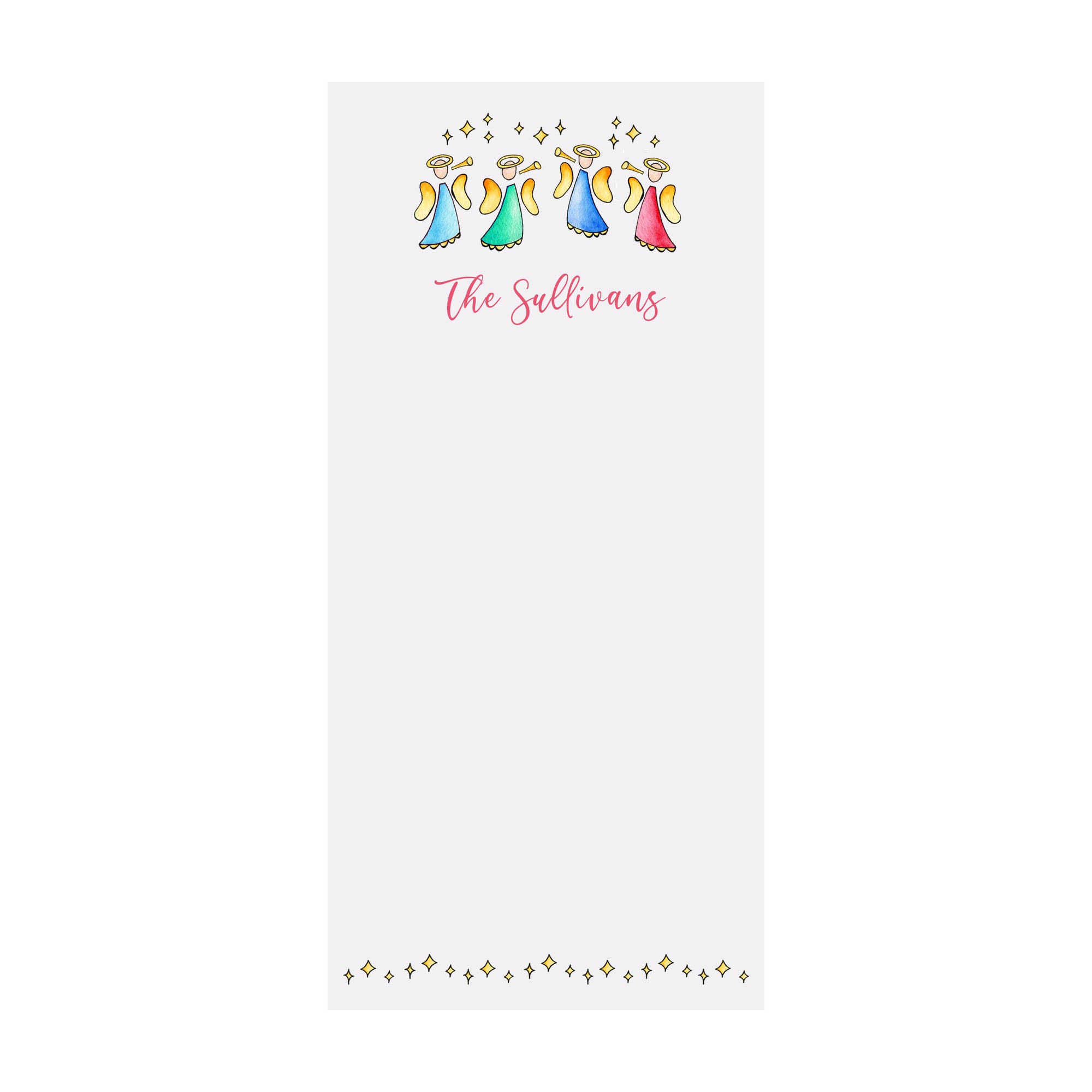 Angels Notepad- Personalized