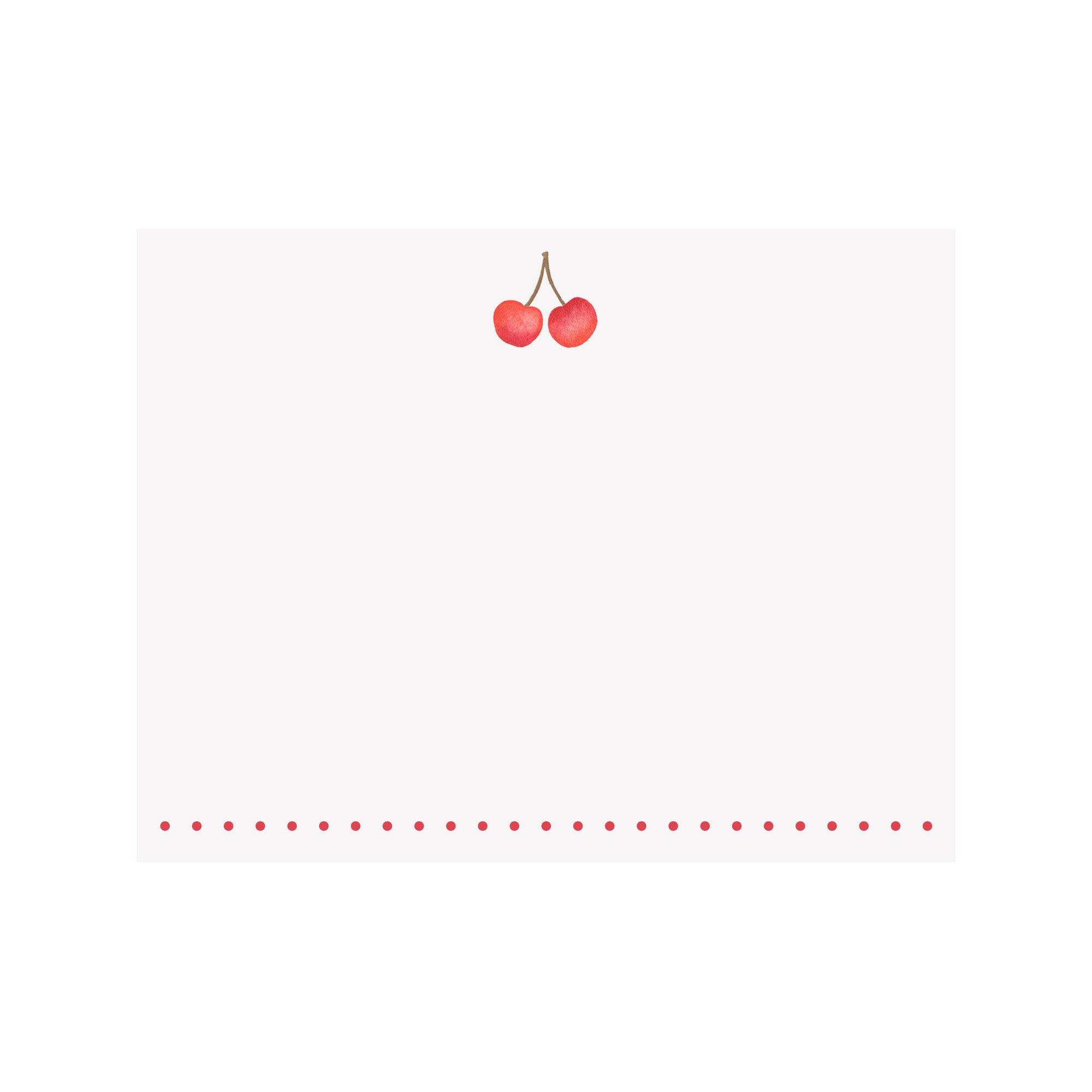 Cherry Note Card