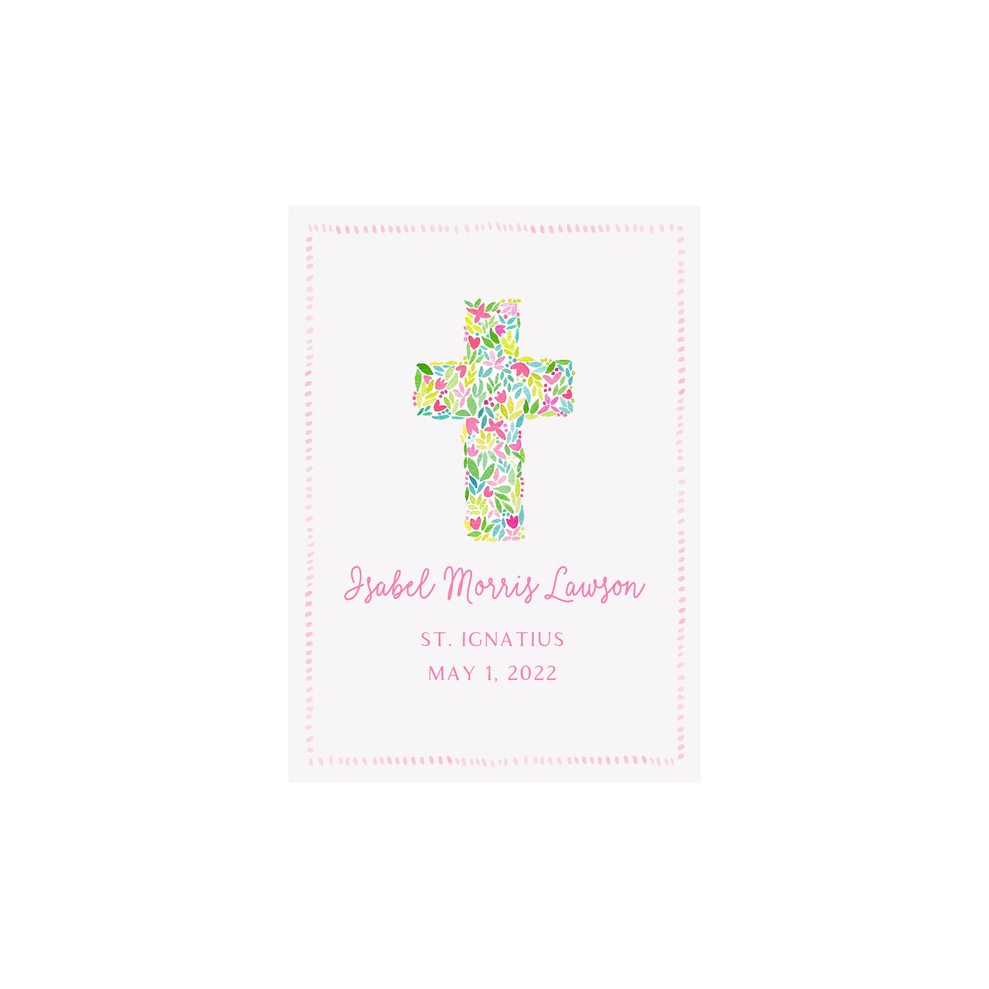 First Communion & Christening Keepsake Cards & Gift Tags