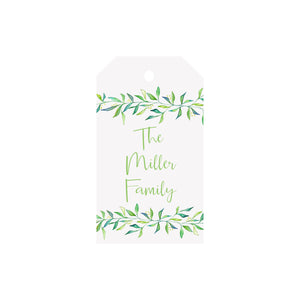 Freshly Cut Personalized Luggage Gift Tags