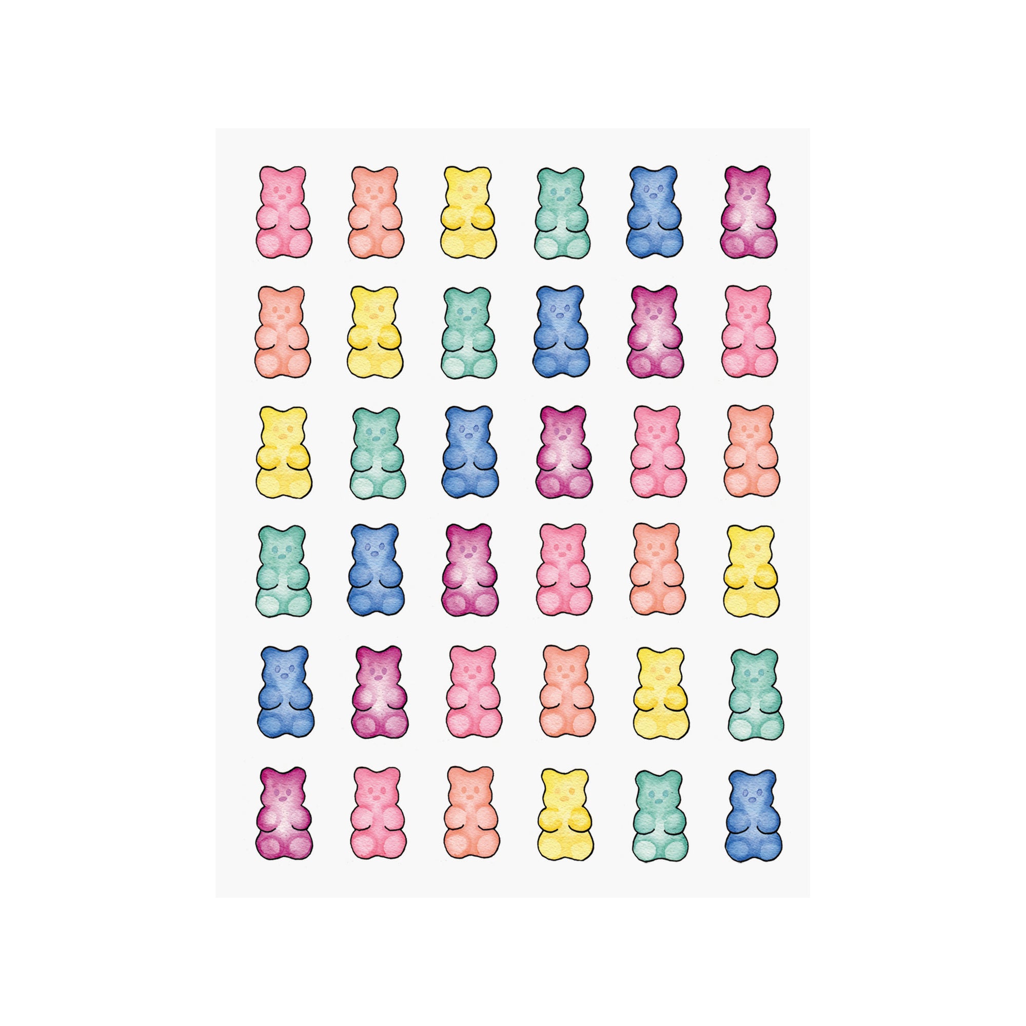 Gummy Bears Card