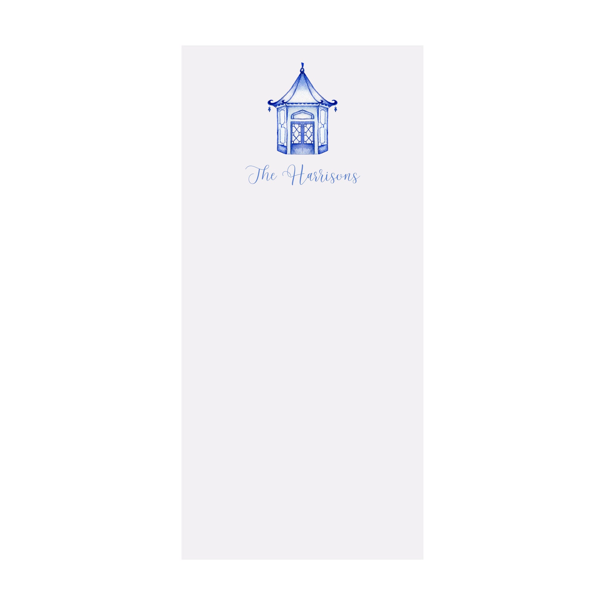 Pagoda Notepad- Personalized