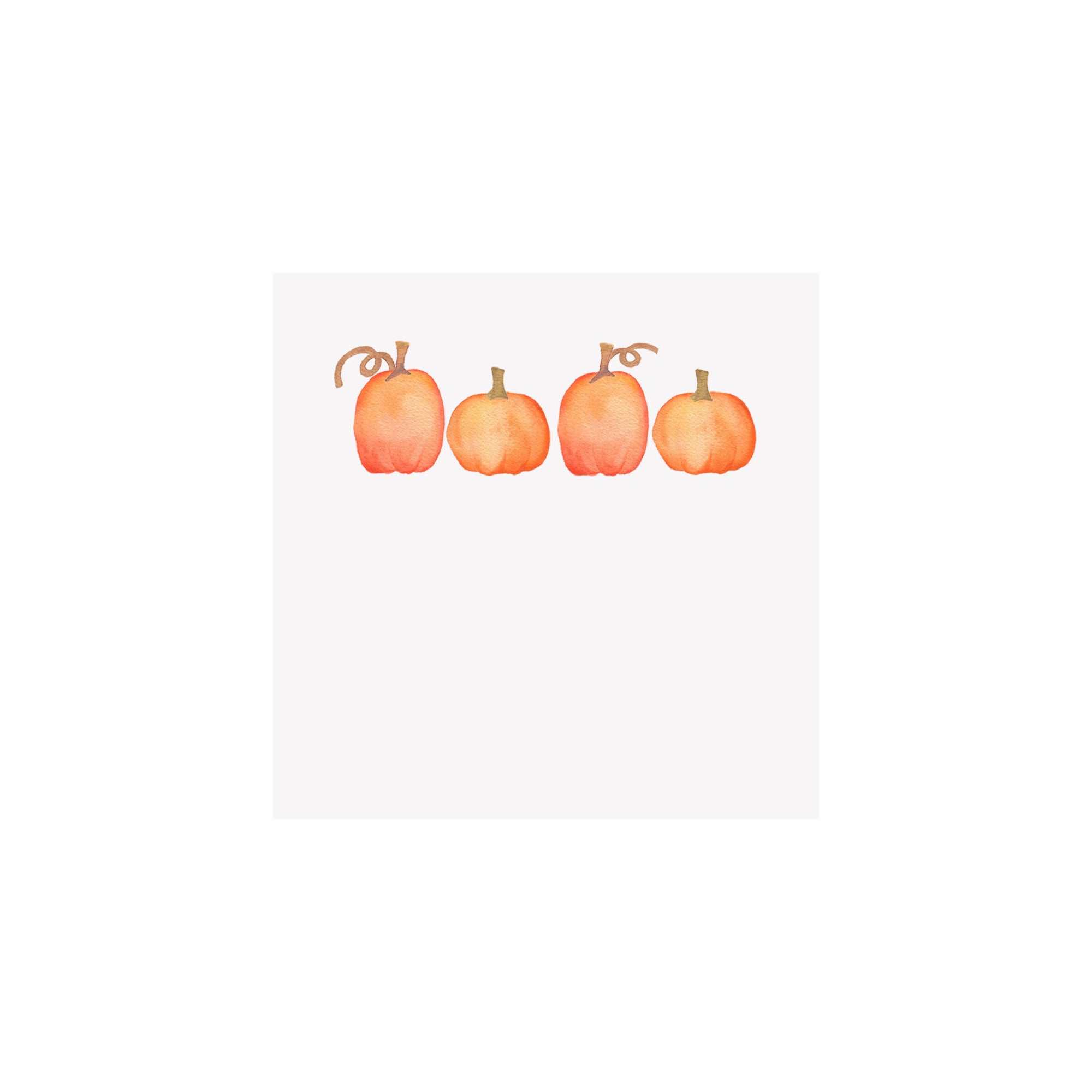 Pumpkins Gift Tag