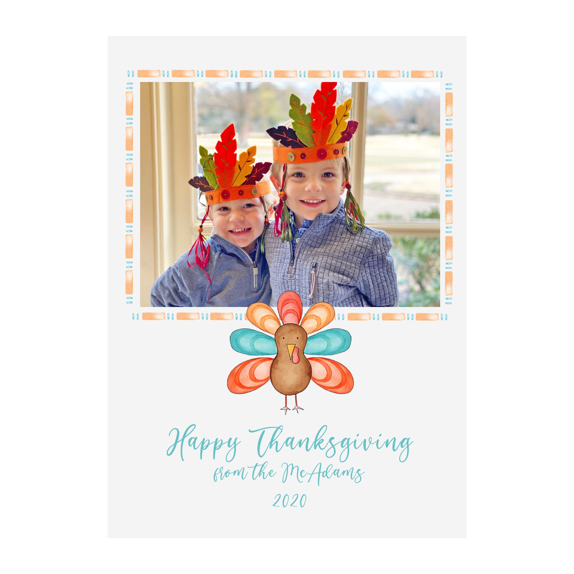 Turkey Holiday Photo Cards