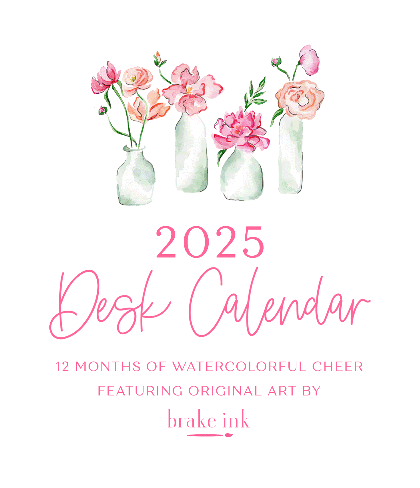 2025 Desk Calendar