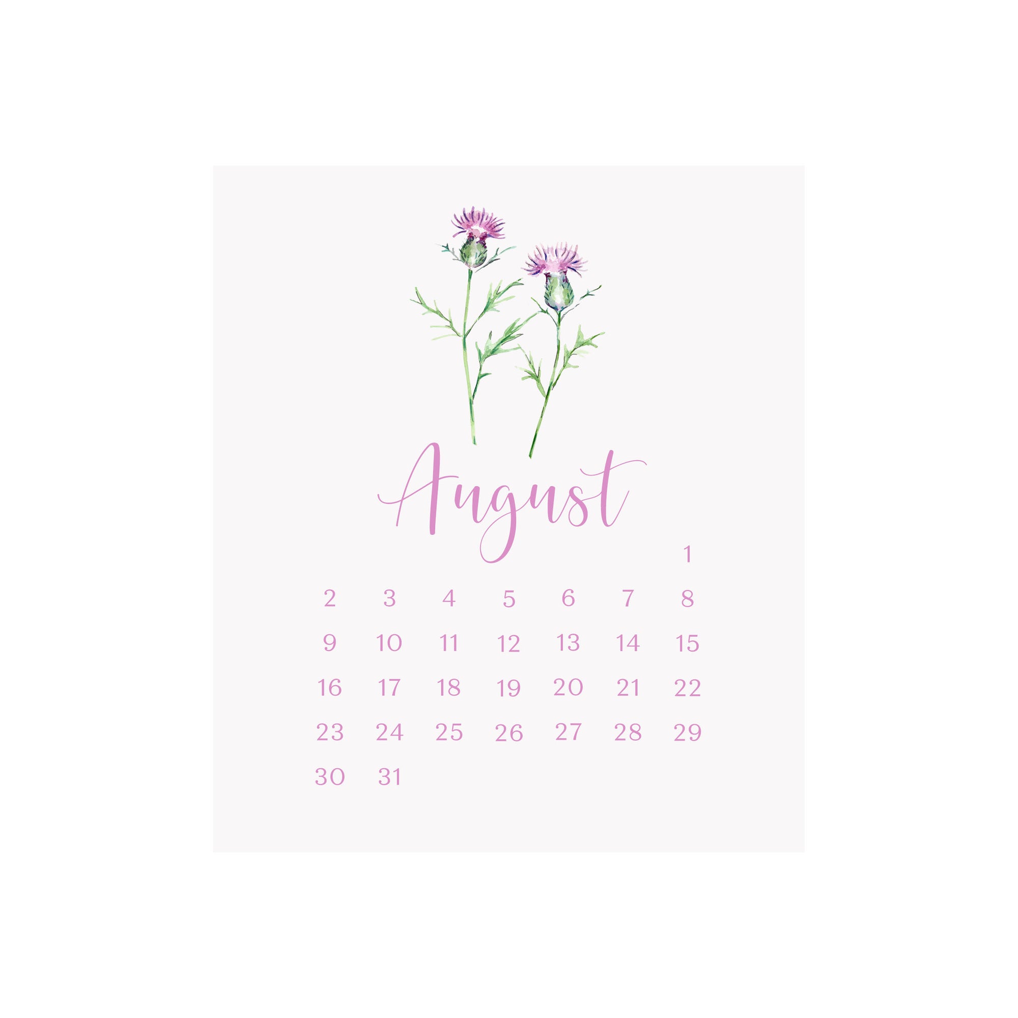 2026 Desk Calendar