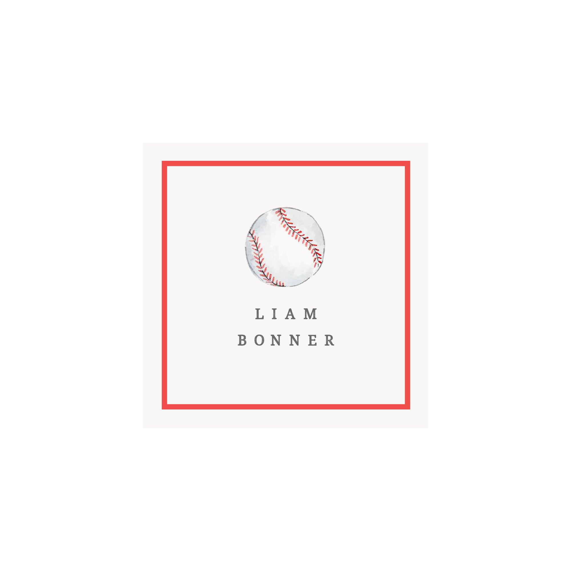 Baseball Gift Tags & Stickers