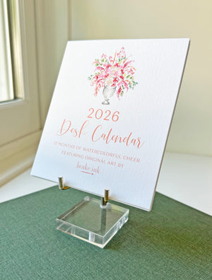 2026 Desk Calendar