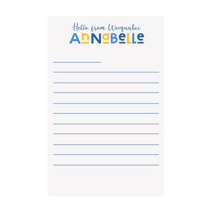 Hello from your Camp Paper- Assorted Styles & Colors