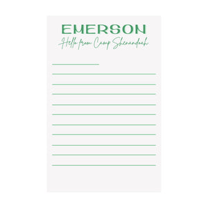 Hello from your Camp Paper- Assorted Styles & Colors