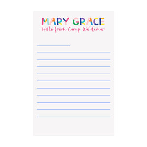 Hello from your Camp Paper- Assorted Styles & Colors