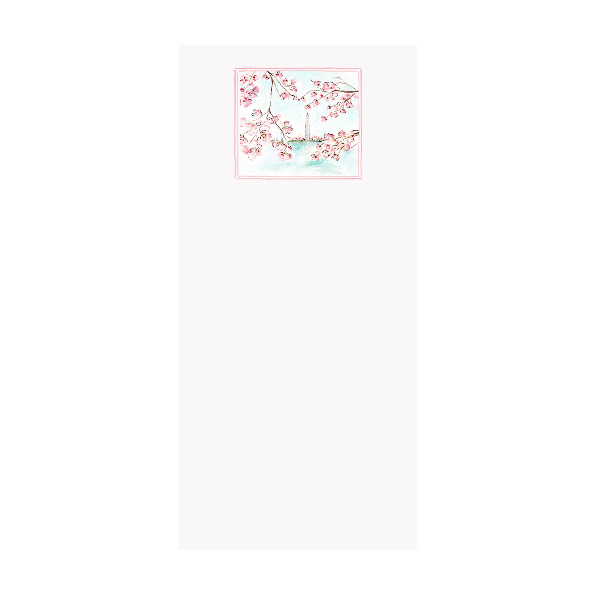 DC Cherry Blossoms Notepad