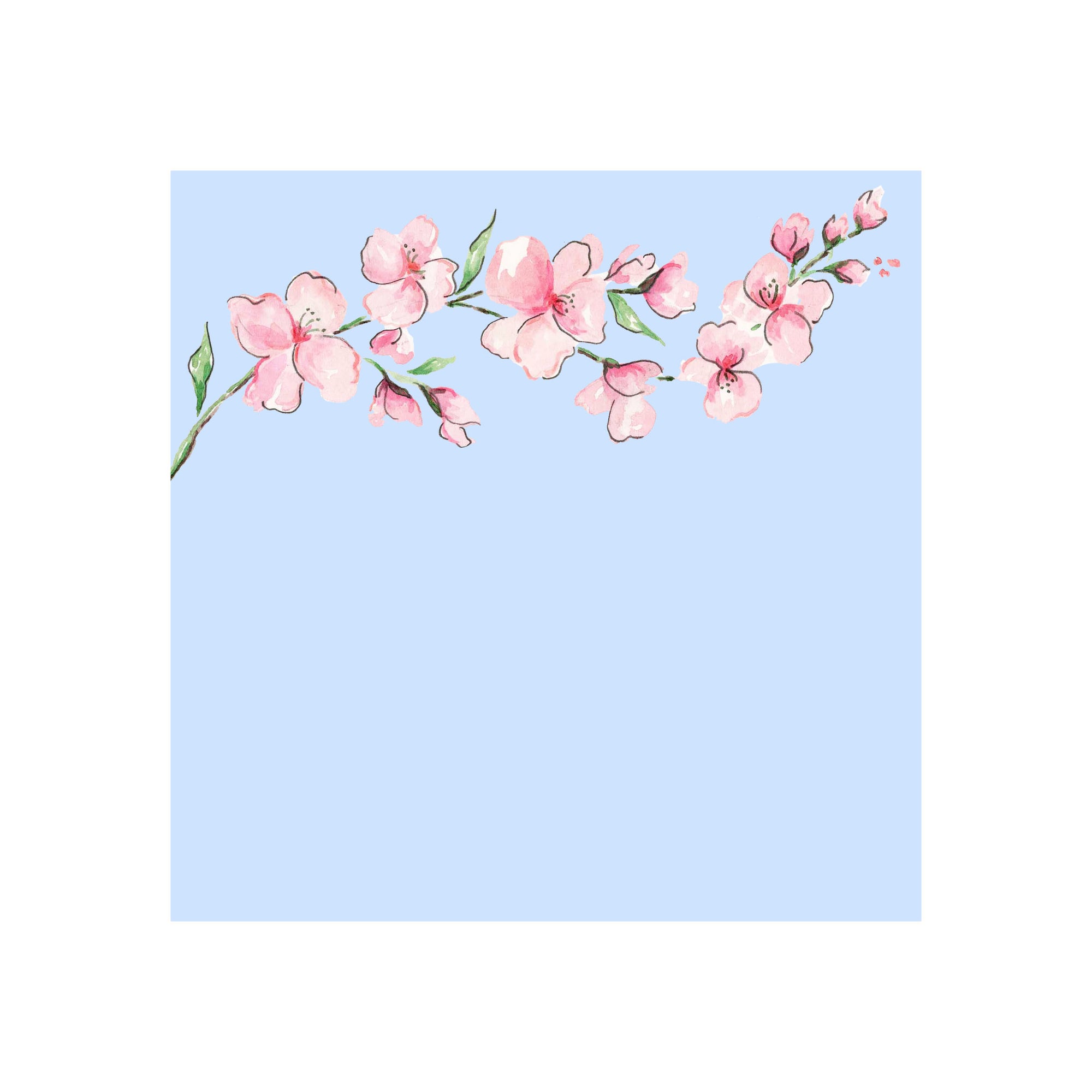 Cherry Blossom Notepad