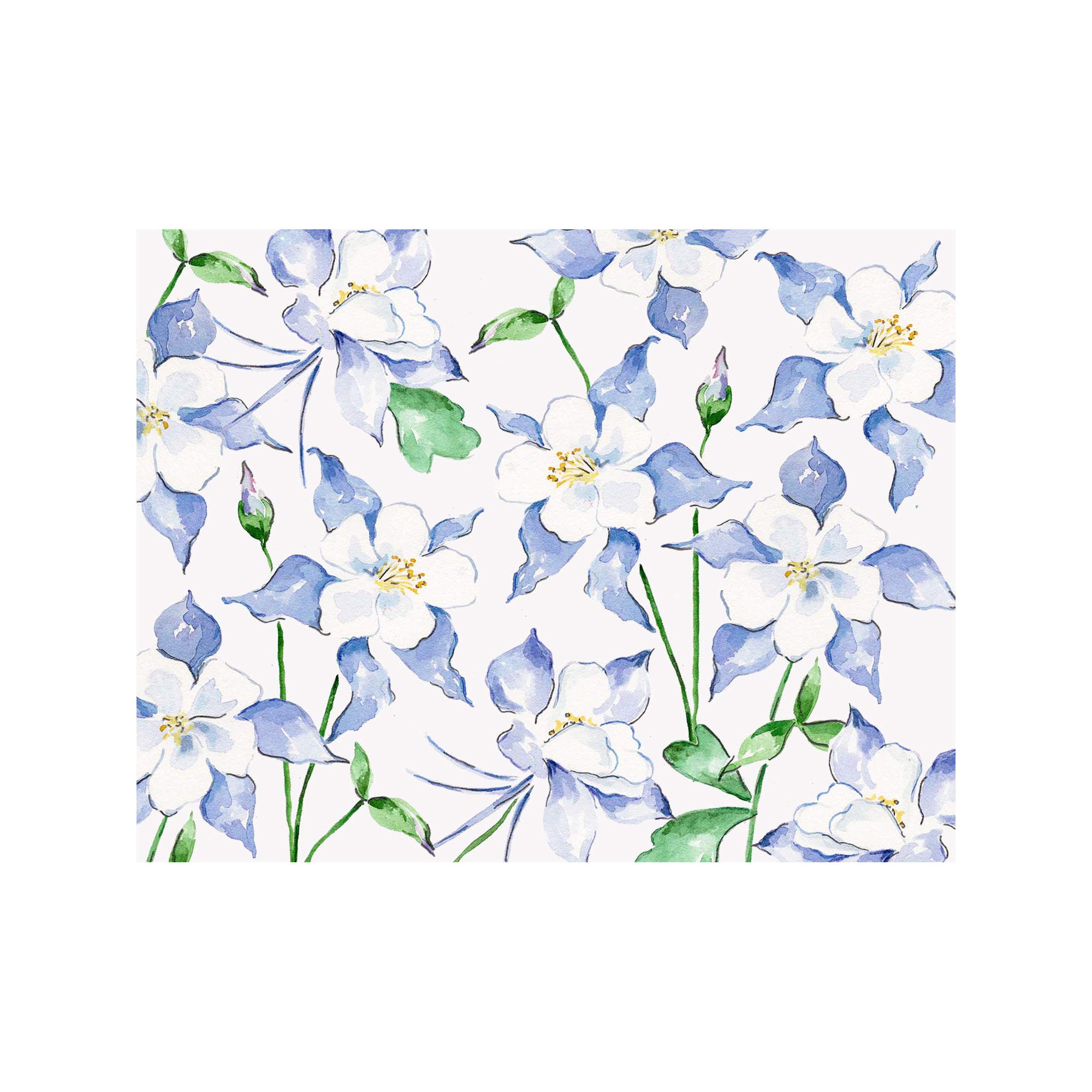 Columbine Note Cards