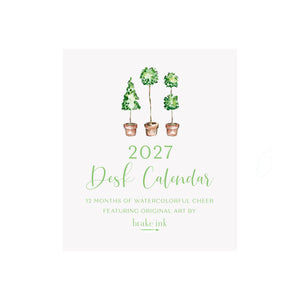 2027 Desk Calendar
