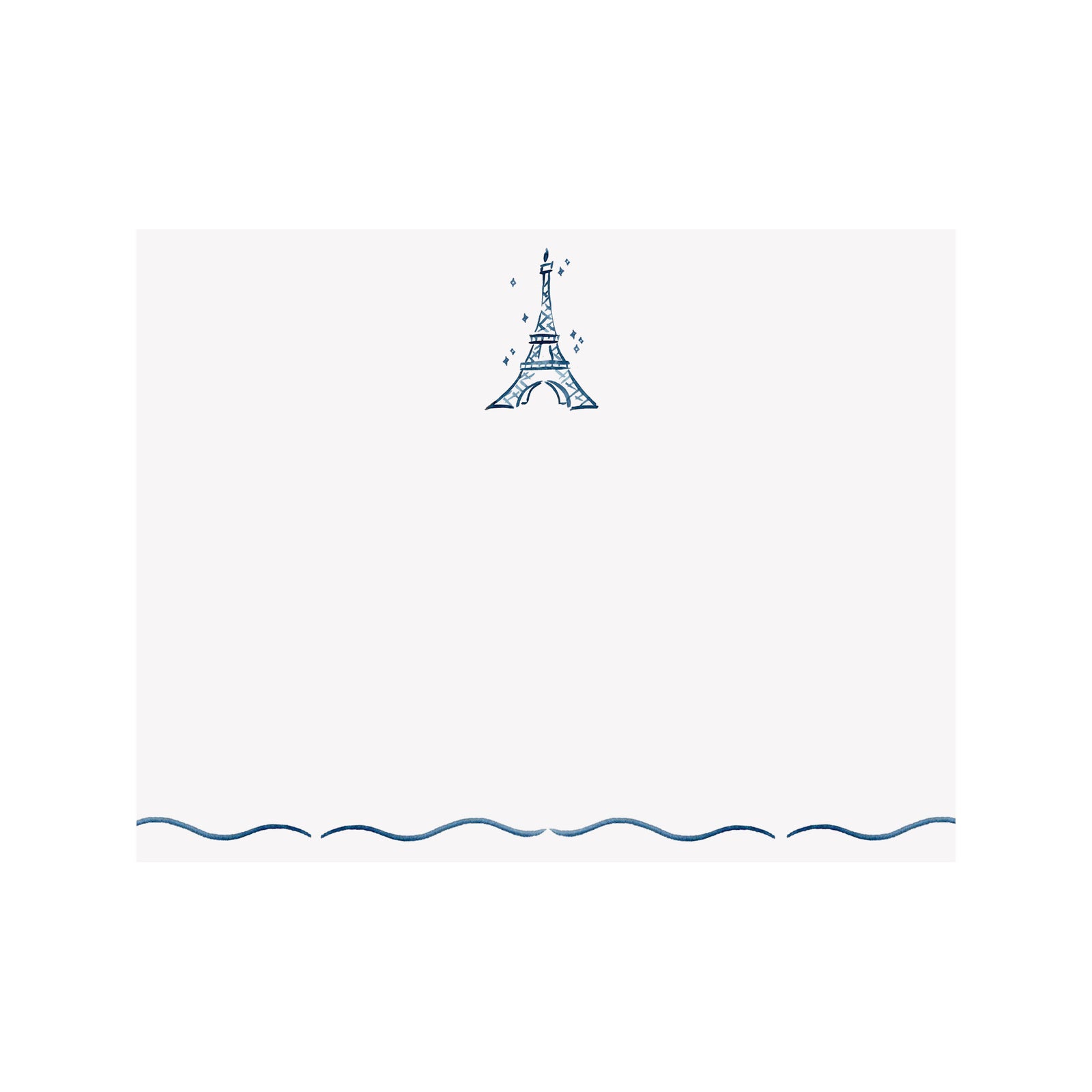 Eiffel Tower Note Card
