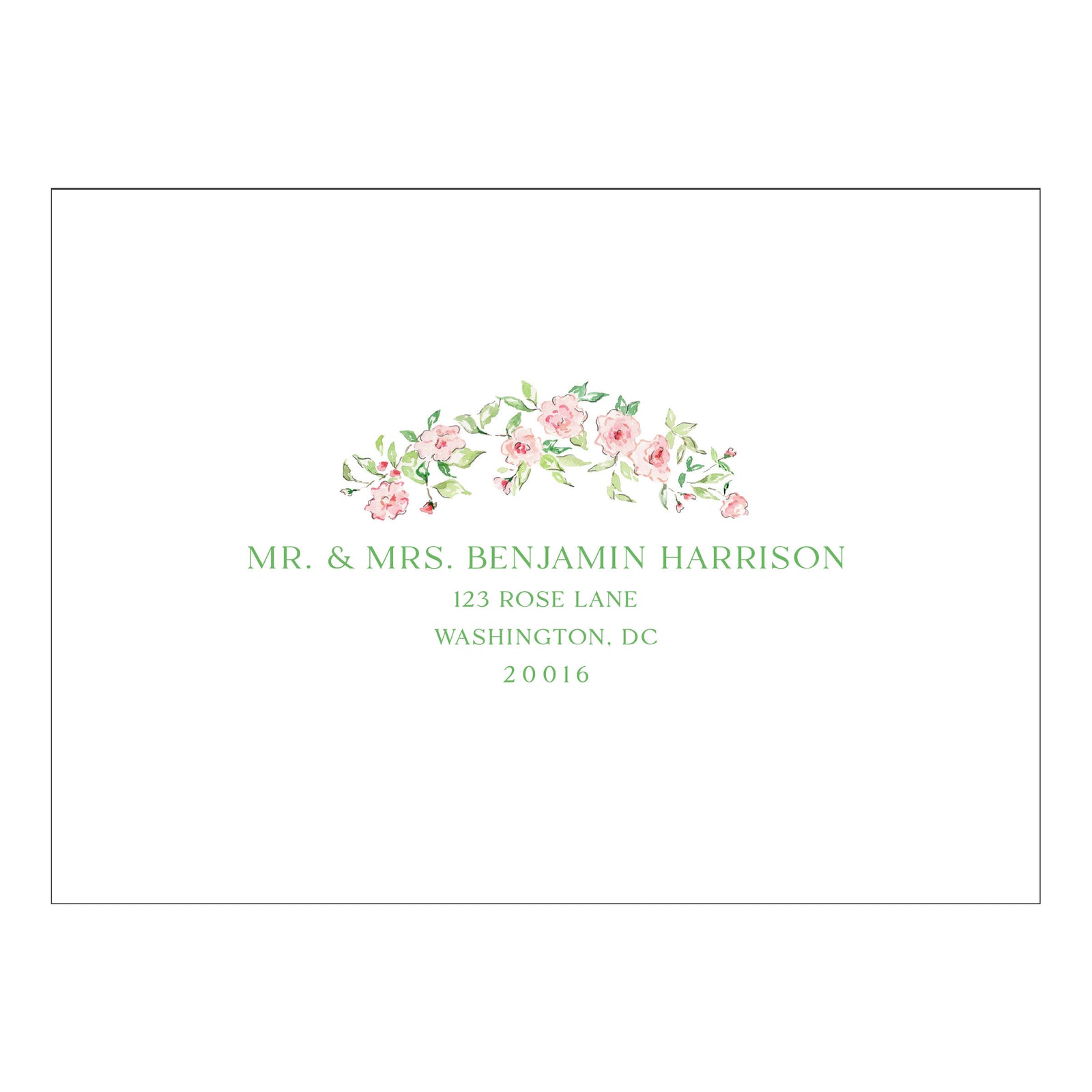 Recipient Address Printing for Photo Cards & Invitations