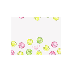Thanks, Love Tennis Greeting Card