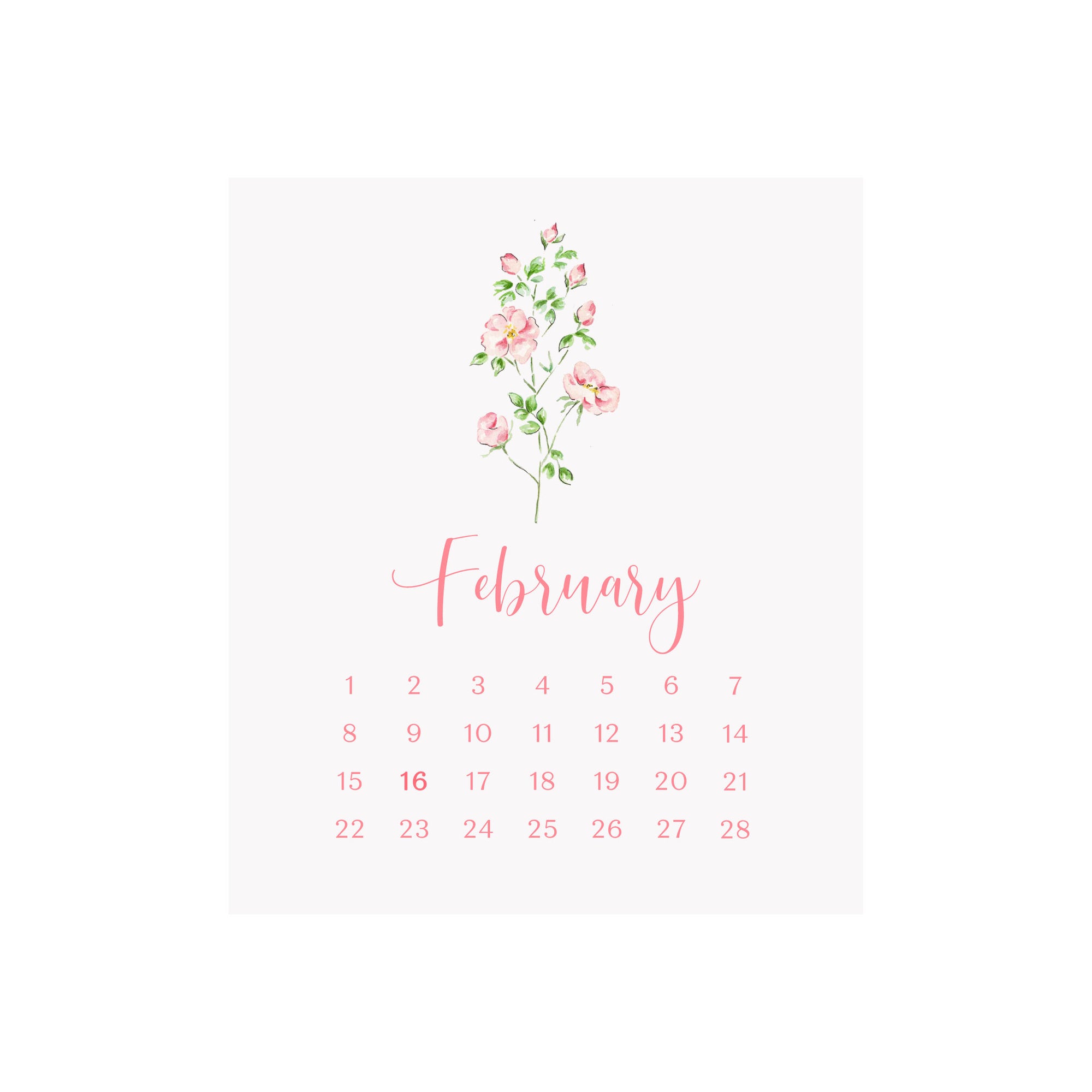2026 Desk Calendar