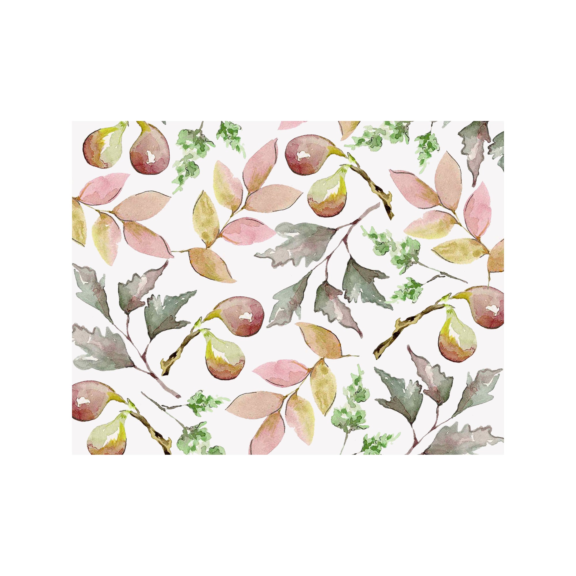 Fig Foliage Note Cards