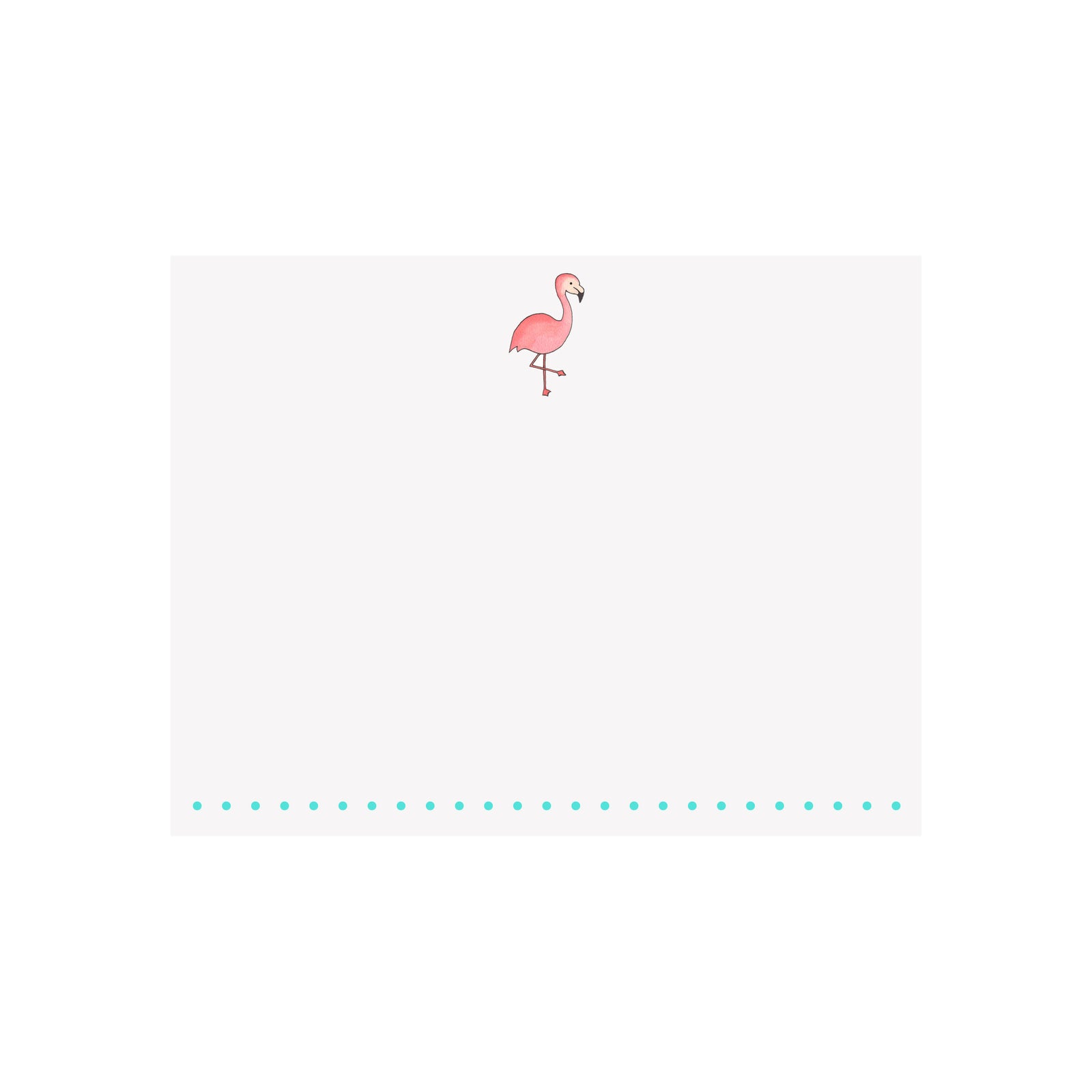 Flamingo Note Card