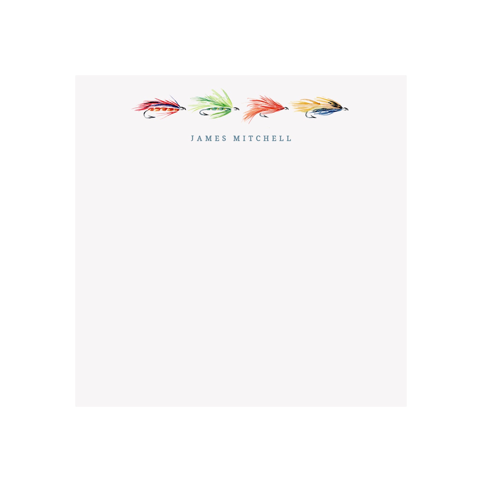 Fly Fish Notepad- Personalized