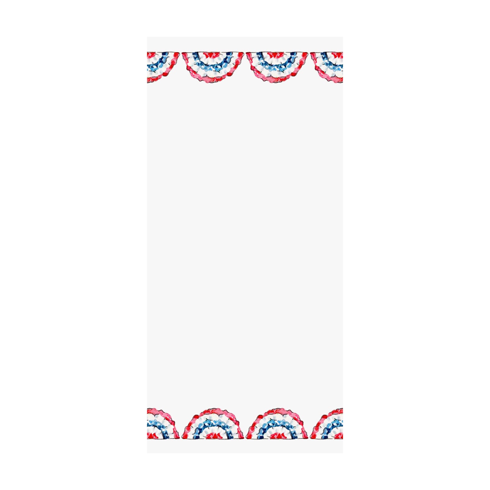 American Flag Bunting- Notepad