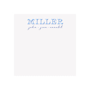 Personalized Fun Family Notepad- Assorted Colors