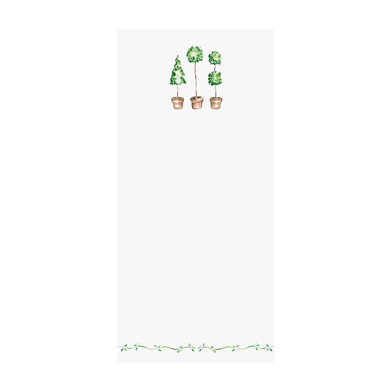 Garden Topiaries Notepad