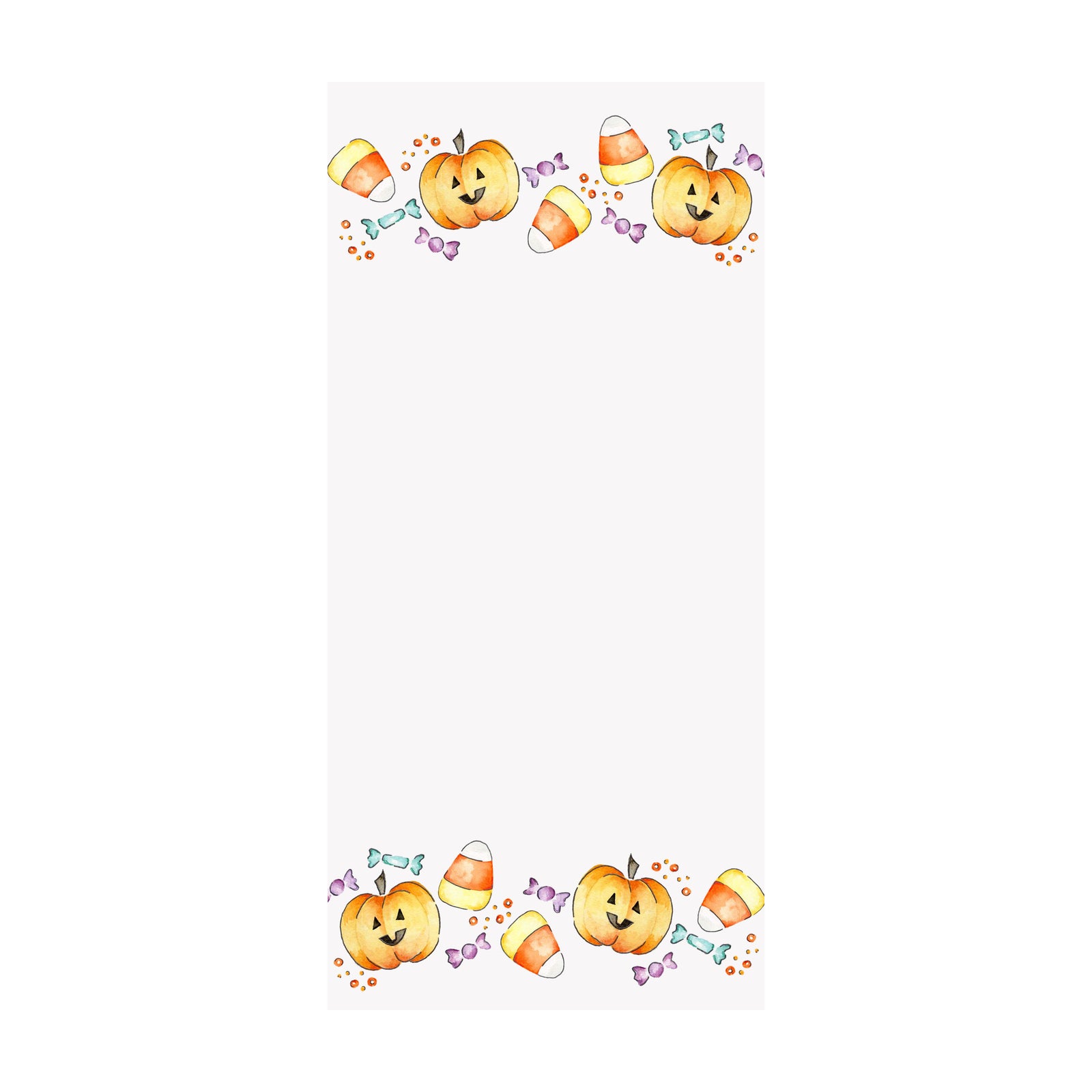 Halloween Notepad- Pumpkins