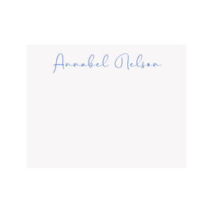 Personalized Name Stationery- Hand Script