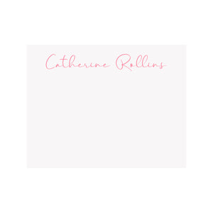 Personalized Name Stationery- Hand Script