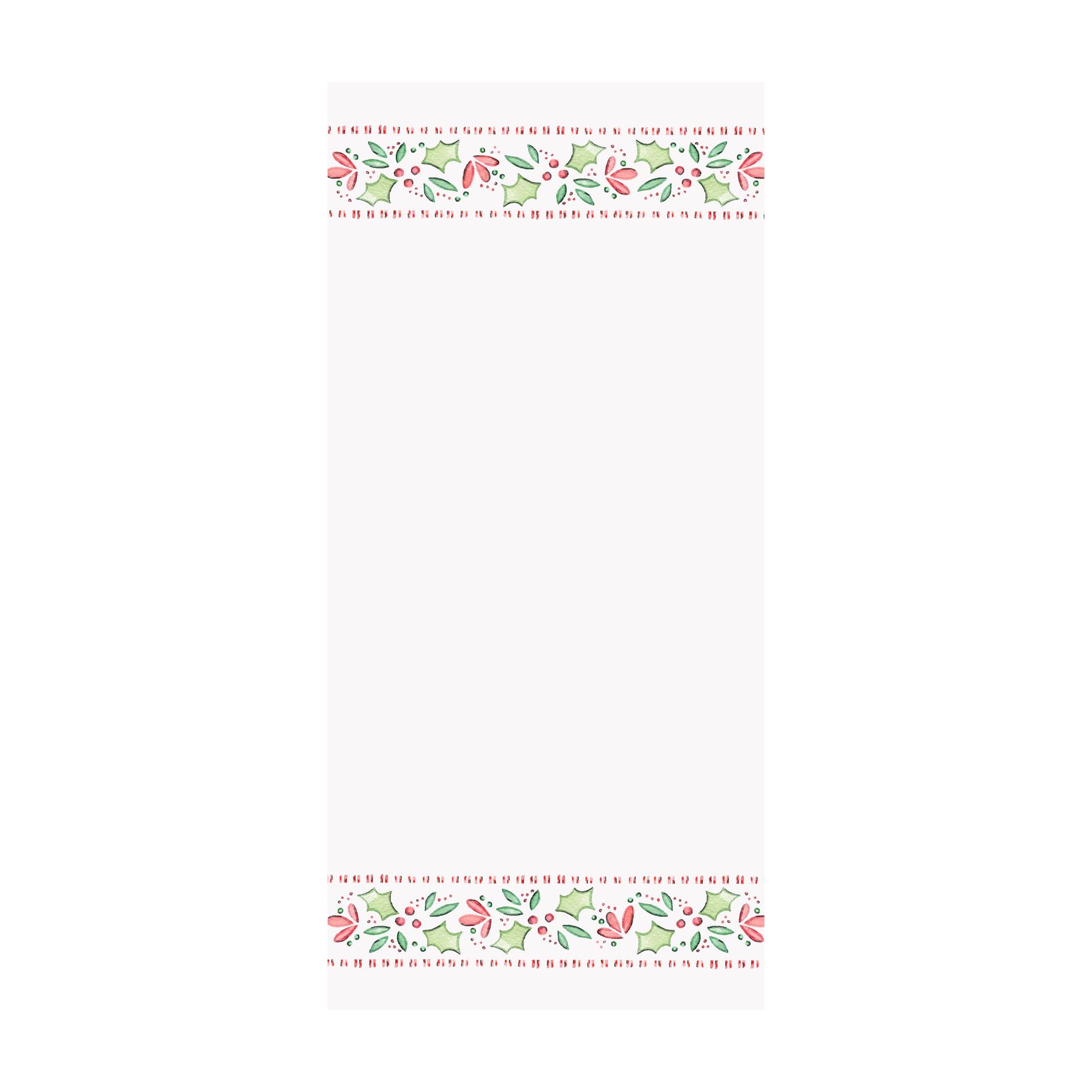 Holly Dot Holiday Notepad
