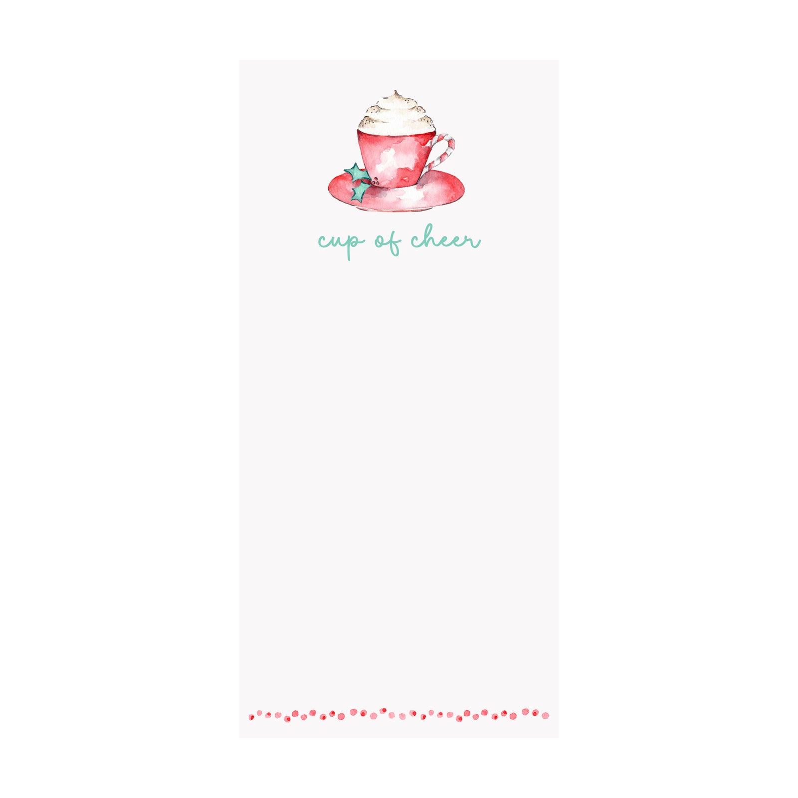 Hot Cocoa Holiday Notepad 