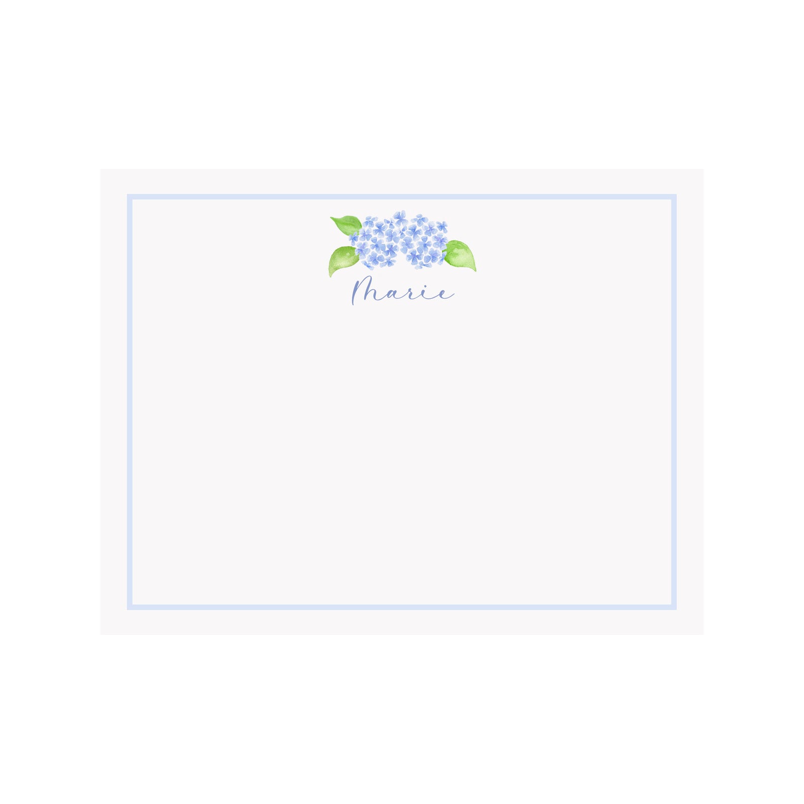 Hydrangea Stationery