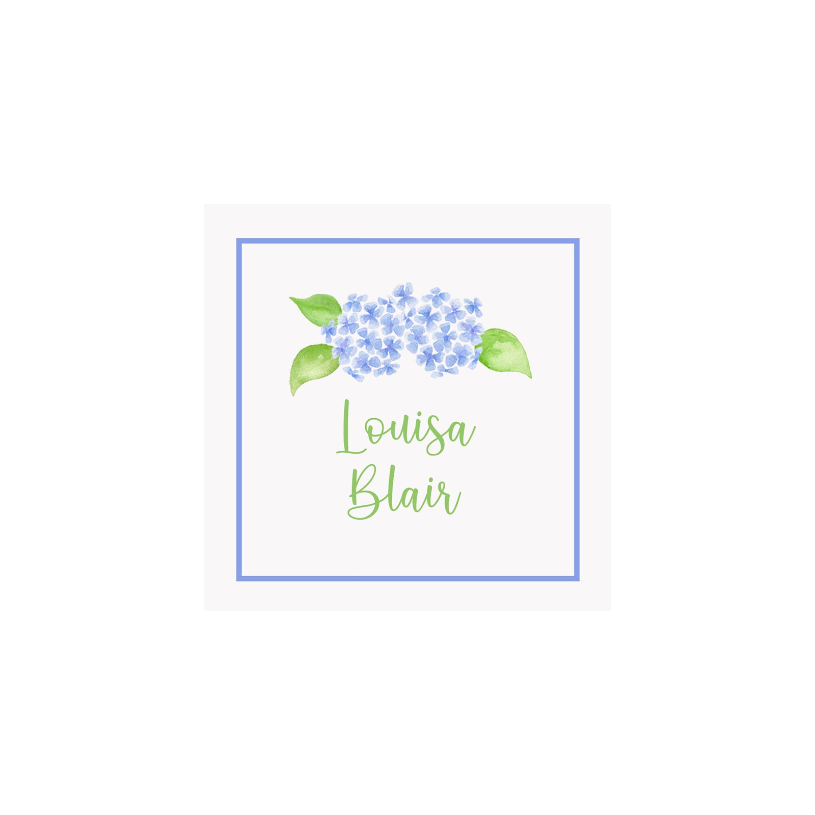 Hydrangea Gift Tags & Stickers