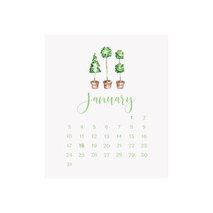 2027 Desk Calendar