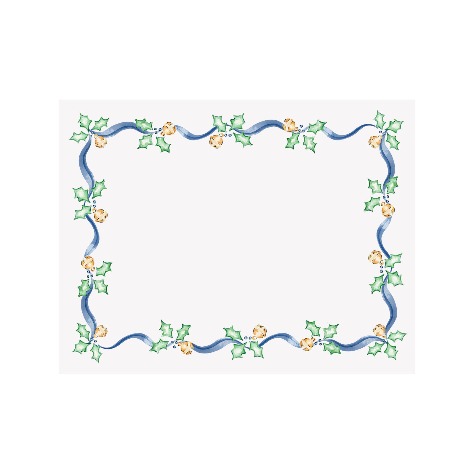 Jingle Bells Border Holiday Note Card