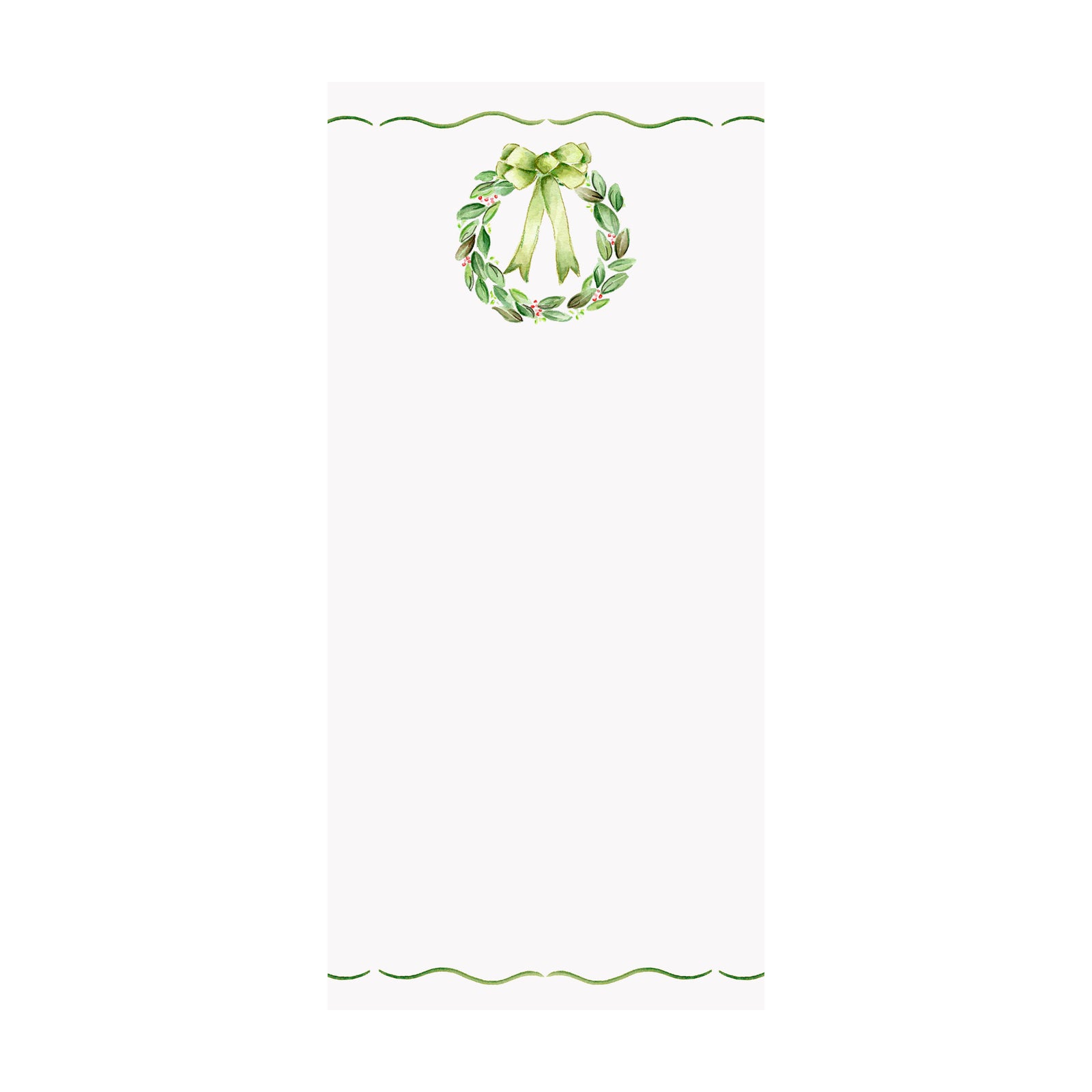 Magnolia Wreath Holiday Notepad