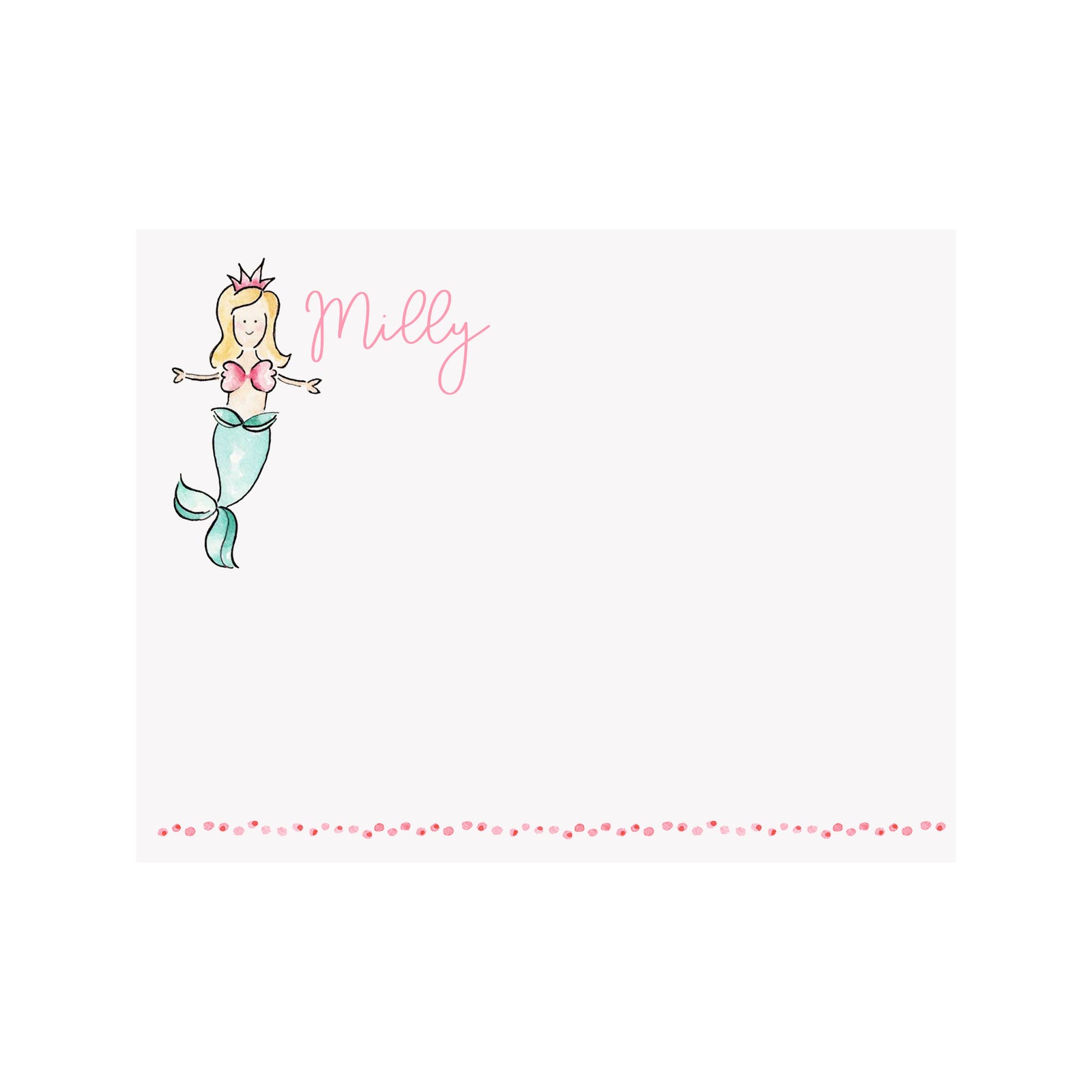 Mermaid Stationery