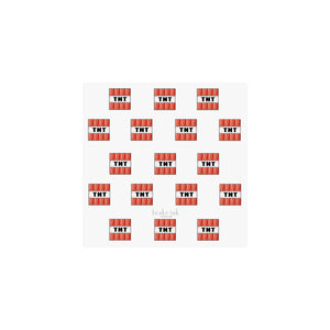 Mine Craft Dynamite Valentine Gift Tags & Stickers