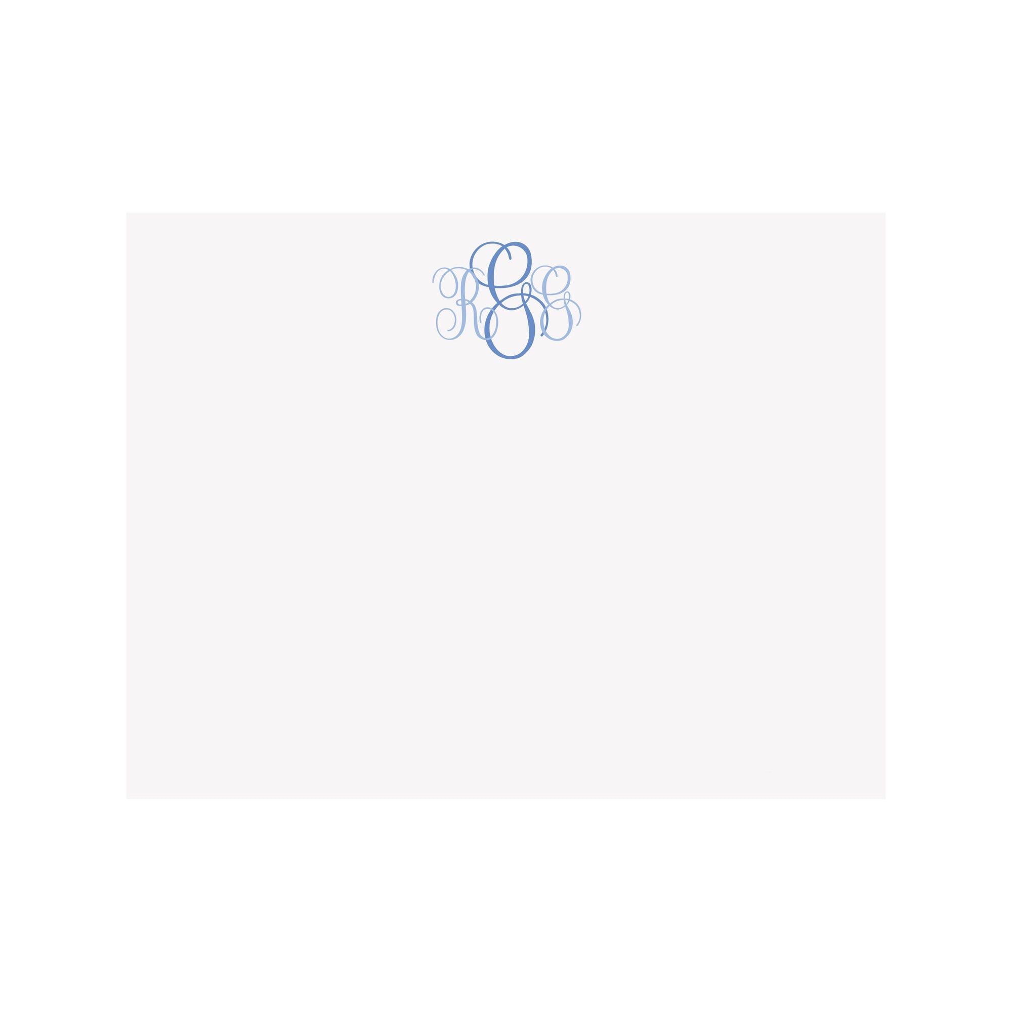 Monogram Stationery- Classic Monogram