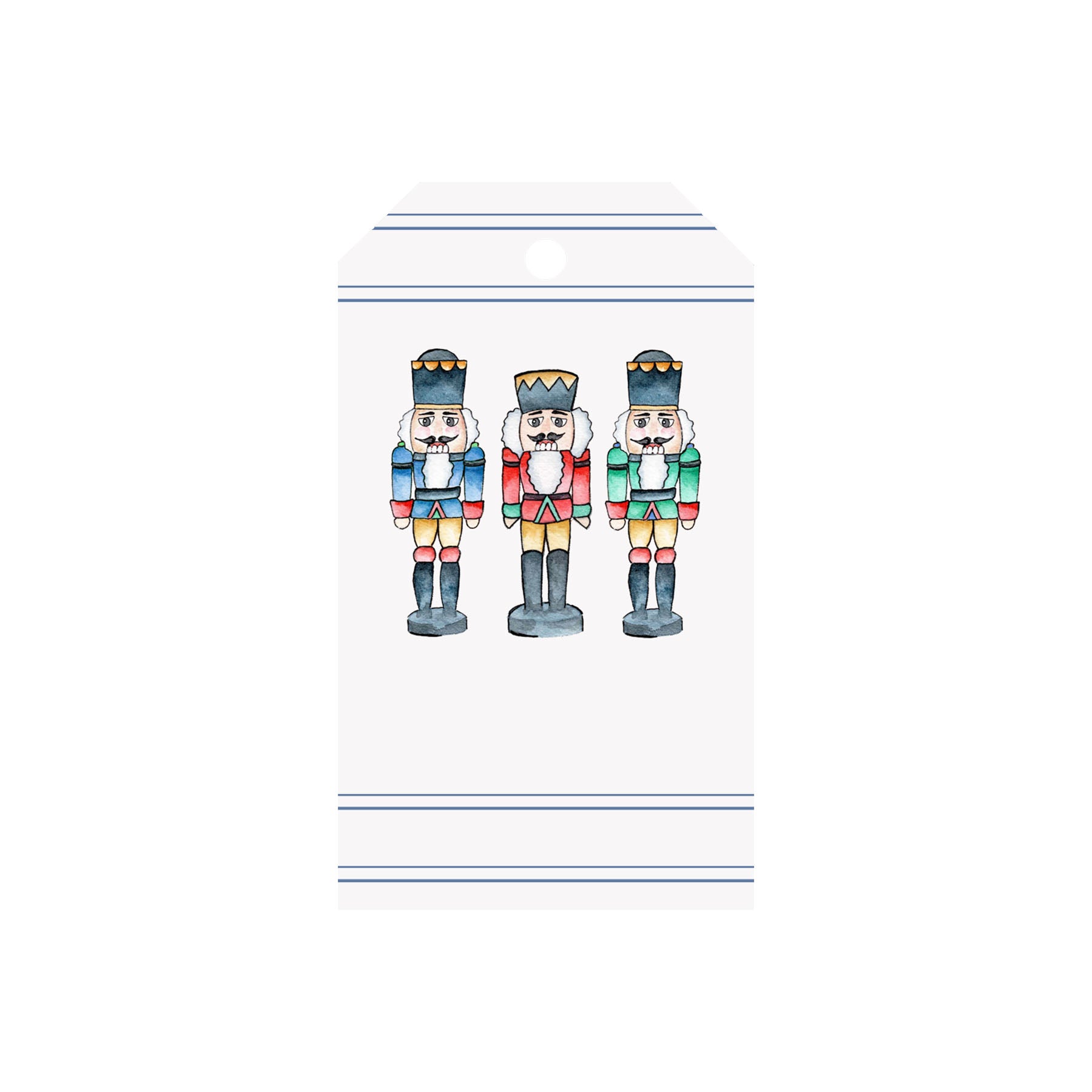 Nutcrackers Luggage Gift Tags