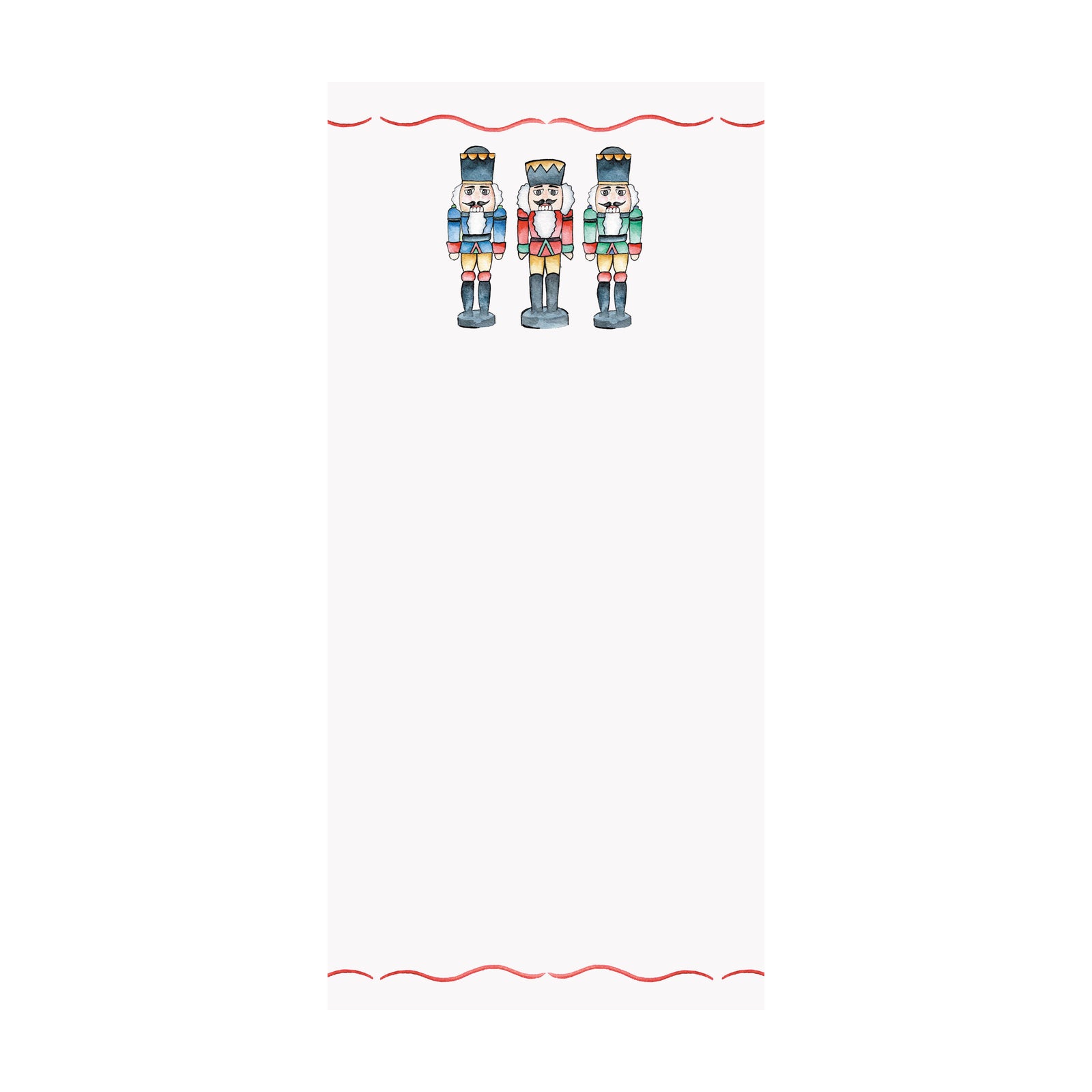 Nutcrackers Holiday Notepad