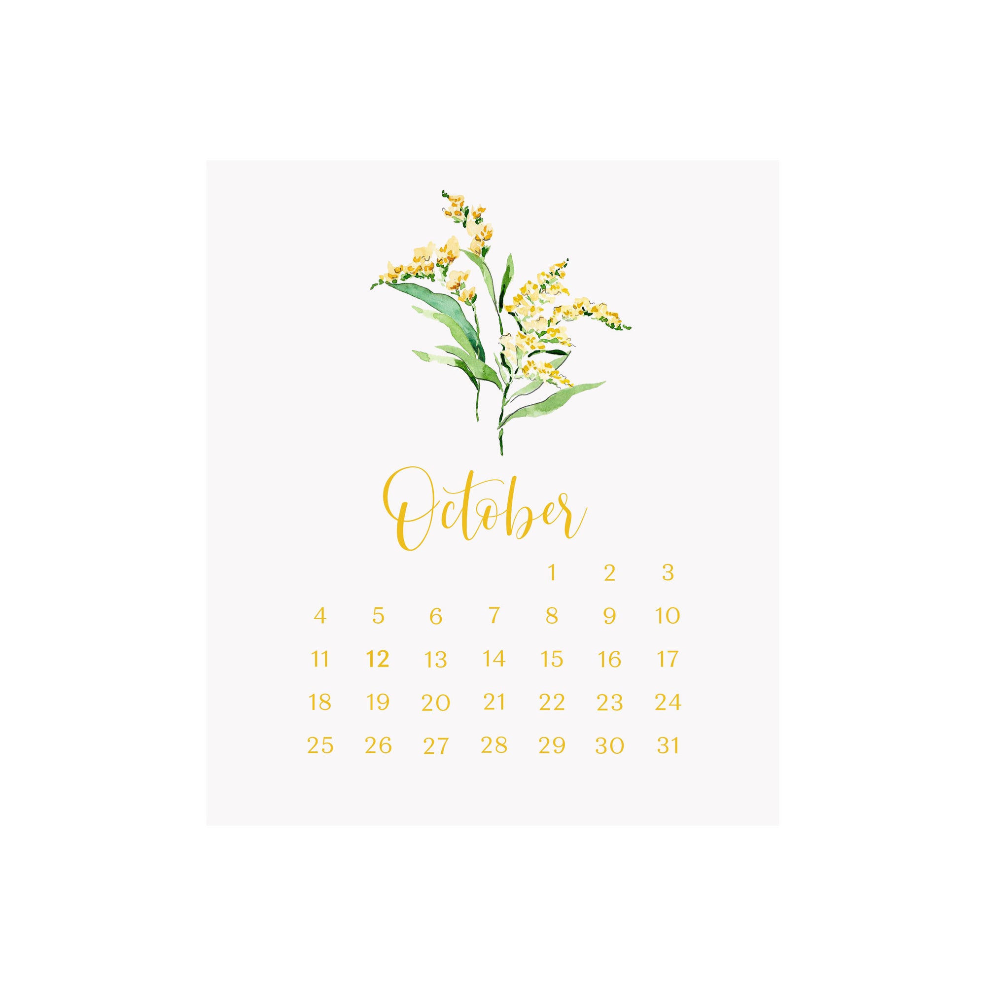 2026 Desk Calendar